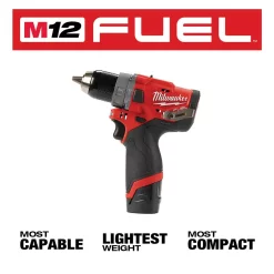 Best deal 😀 Milwaukee M12 FUEL 12-Volt Lithium-Ion Brushless Cordless 1/2 In. 🔨 Hammer Drill Kit With 4.0 Ah And 2.0 Ah Battery And Hard Case ✨ -Outlet drills Store unnamed file 1027