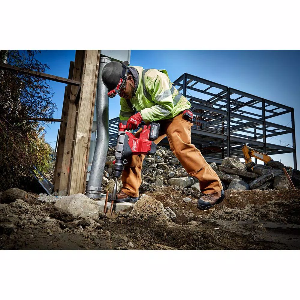 New ๐งจ Milwaukee M18 FUEL ONE-KEY 18-Volt Lithium-Ion Brushless Cordless 1-3/4 In. SDS-MAX Rotary ๐จ Hammer (Tool-Only) โญ 8 New ๐งจ Milwaukee M18 FUEL ONE-KEY 18-Volt Lithium-Ion Brushless Cordless 1-3/4 In. SDS-MAX Rotary ๐จ Hammer (Tool-Only) โญ - Image 6