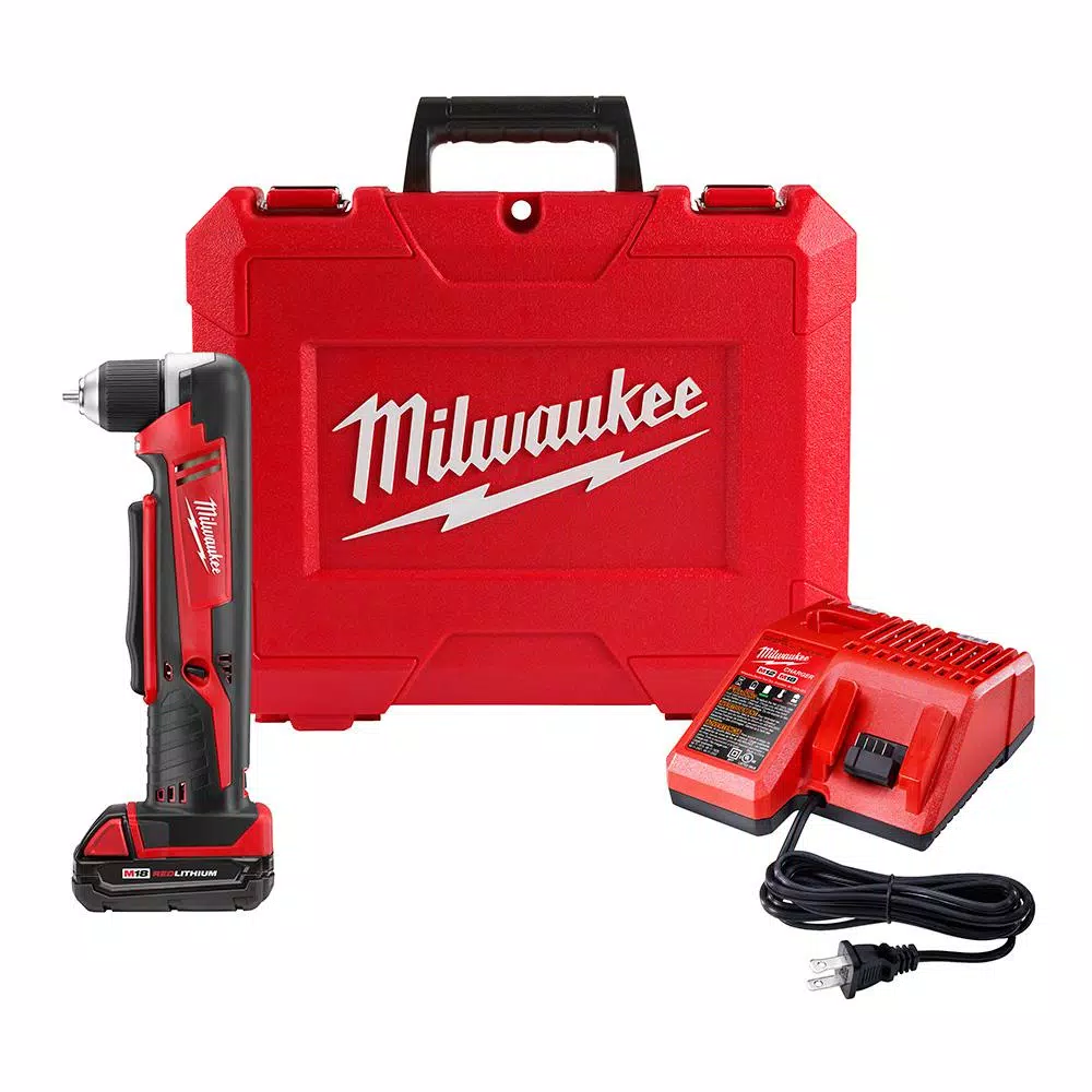 Best reviews of β€οΈ Milwaukee M18 18-Volt Lithium-Ion Cordless 3/8 In. Right Angle Drill Kit W/(1) 1.5Ah Batteries, Charger, Hard Case π 3 Best reviews of β€οΈ Milwaukee M18 18-Volt Lithium-Ion Cordless 3/8 In. Right Angle Drill Kit W/(1) 1.5Ah Batteries, Charger, Hard Case π