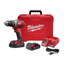 Best reviews of ⌛ Milwaukee M18 18-Volt Lithium-Ion Cordless 1/2 In. Drill Driver Kit W/ (2) 1.5Ah Batteries, Charger, Hard Case 🤩