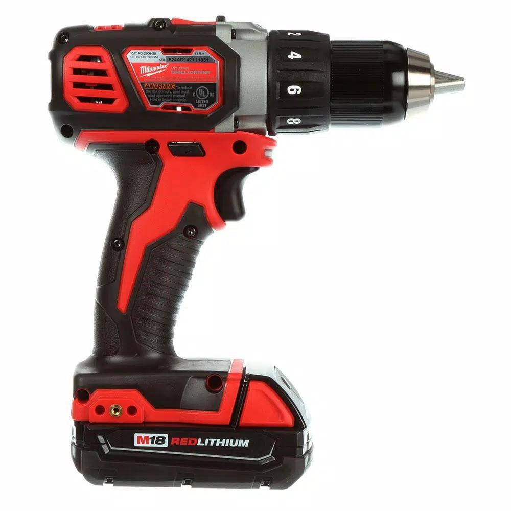 Best reviews of โ Milwaukee M18 18-Volt Lithium-Ion Cordless 1/2 In. Drill Driver Kit W/ (2) 1.5Ah Batteries, Charger, Hard Case ๐คฉ 5 Best reviews of โ Milwaukee M18 18-Volt Lithium-Ion Cordless 1/2 In. Drill Driver Kit W/ (2) 1.5Ah Batteries, Charger, Hard Case ๐คฉ - Image 3
