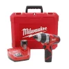 New 💯 Milwaukee M12 12-Volt Lithium-Ion Cordless 1/4 In. Hex No-Hub Driver Kit W/ (2) 1.5Ah Batteries & Hard Case 🌟 -Outlet drills Store unnamed file 1177