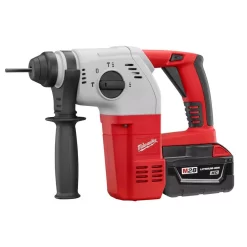 Hot Sale 👏 Milwaukee M28 Lithium-Ion 28-Volt Cordless 1 In. SDS Plus Rotary 🔨 Hammer Kit 👍