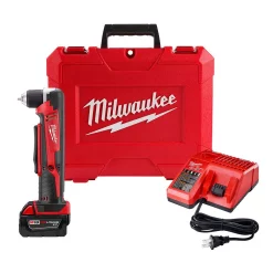 Flash Sale ๐ Milwaukee M18 18-Volt Lithium-Ion Cordless 3/8 In. Right Angle Drill Kit W/(1) 3.0Ah Batteries, Charger, Hard Case โจ