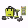 Brand new 🌟 RYOBI ONE+ 18V Cordless 1/4 In. Impact Driver Kit With (2) Batteries, Charger, & Bag, With Impact Rated Driving Kit (20Piece) 🎉 -Outlet drills Store unnamed file 1357