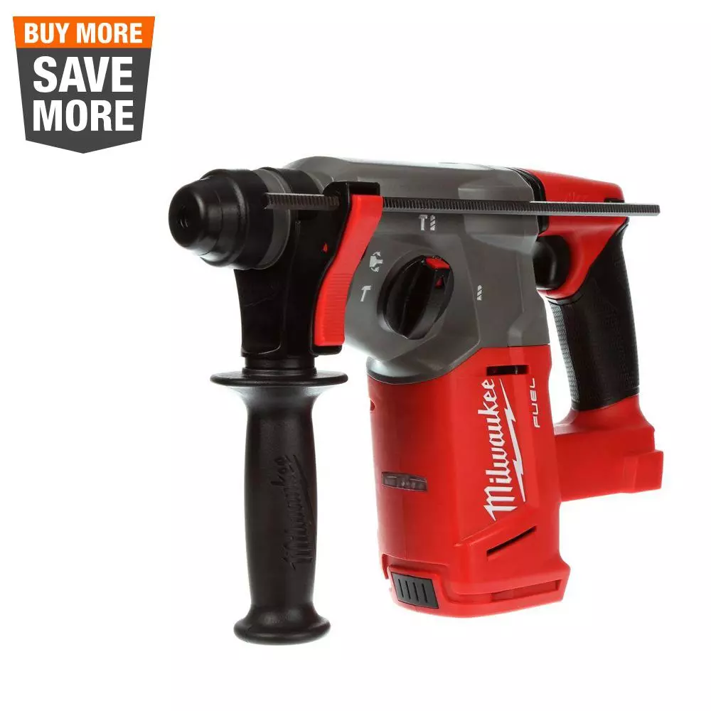 Discount ✨ Milwaukee M18 FUEL 18-Volt Lithium-Ion Brushless Cordless 1 In. SDS-Plus Rotary 🔨 Hammer (Tool-Only) ❤️ 3 Discount ✨ Milwaukee M18 FUEL 18-Volt Lithium-Ion Brushless Cordless 1 In. SDS-Plus Rotary 🔨 Hammer (Tool-Only) ❤️