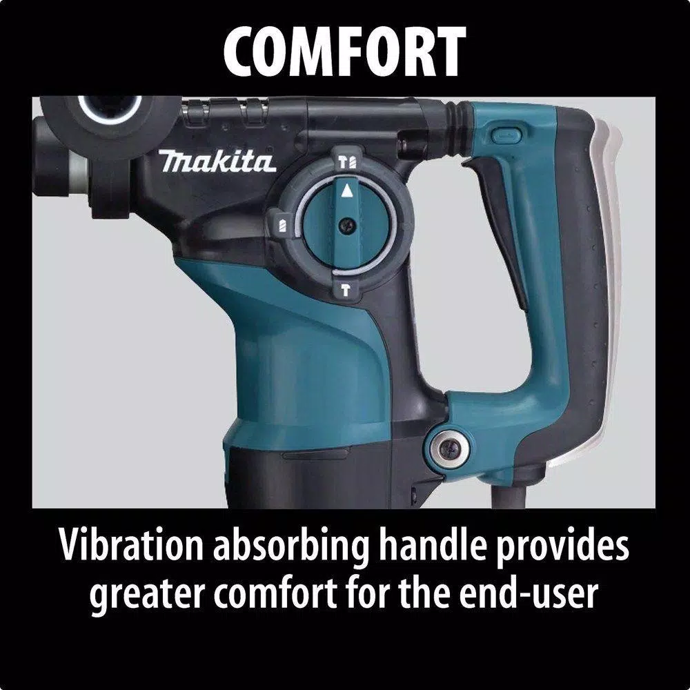 New π Makita 7 Amp 1-1/8 In. Corded SDS-Plus Concrete/Masonry Rotary π¨ Hammer Drill With Side Handle And Hard Case π 16 New π Makita 7 Amp 1-1/8 In. Corded SDS-Plus Concrete/Masonry Rotary π¨ Hammer Drill With Side Handle And Hard Case π - Image 14