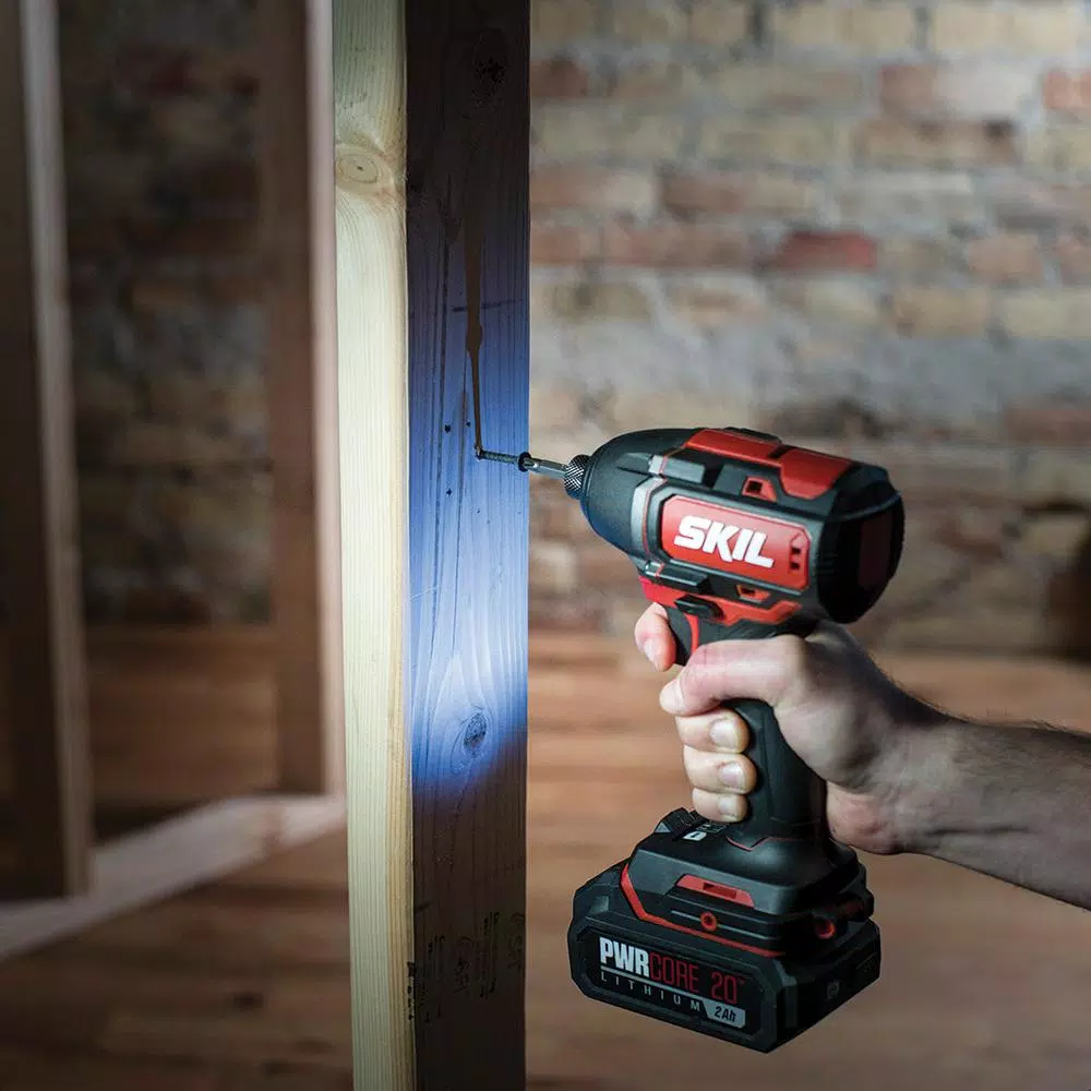 Outlet 🥰 Skil PWRCore 20-Volt Brushless Cordless 1/4 In. Hex Impact Driver Kit Plus 2.0Ah Lithium-Ion Battery (USB) & PWRJump Charger 🛒 8 Outlet 🥰 Skil PWRCore 20-Volt Brushless Cordless 1/4 In. Hex Impact Driver Kit Plus 2.0Ah Lithium-Ion Battery (USB) & PWRJump Charger 🛒 - Image 7