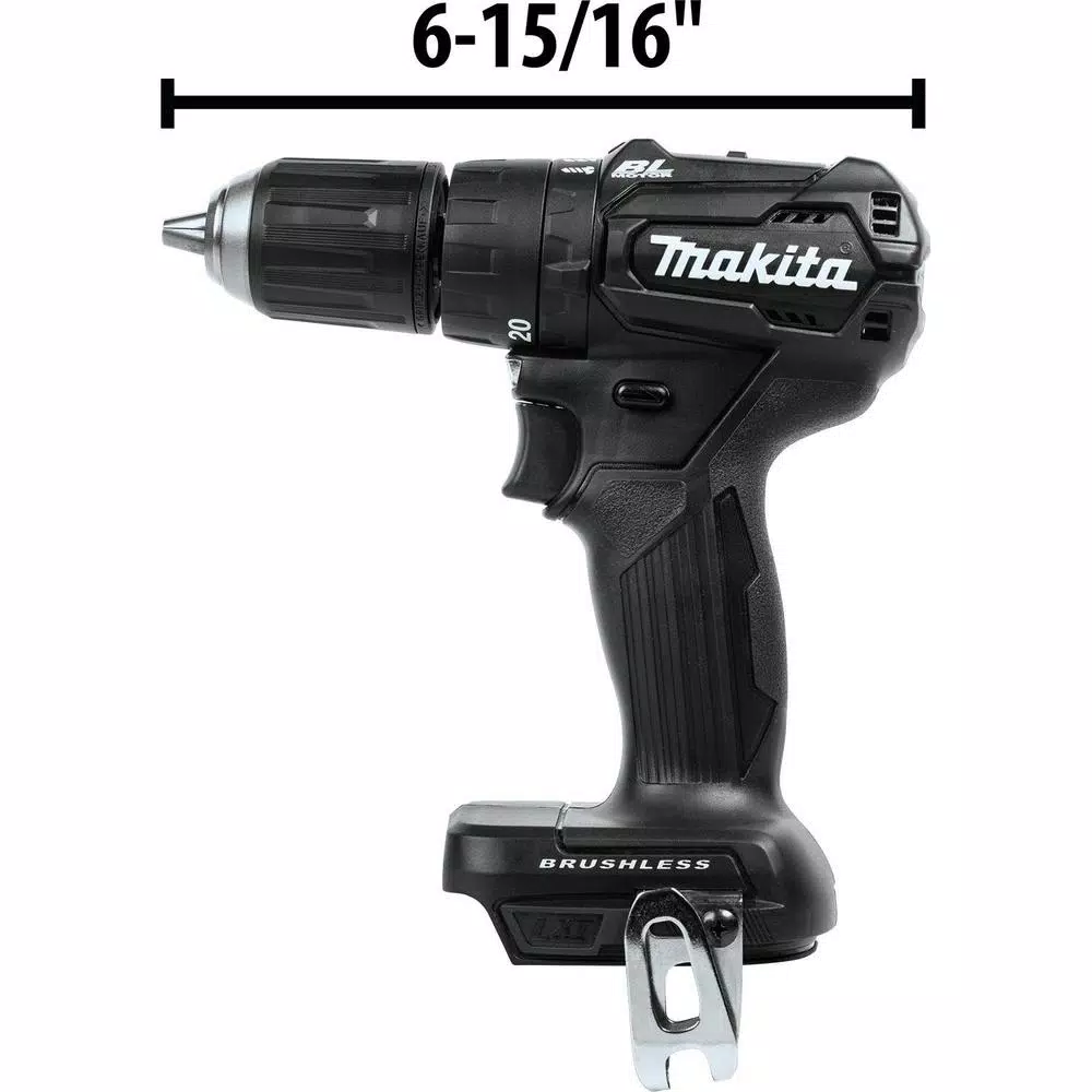 Best Pirce ๐งจ Makita 18-Volt LXT Lithium-Ion Sub-Compact Brushless Cordless 1/2 In. ๐จ Hammer Driver Drill (Tool Only) ๐ฅ 14 Best Pirce ๐งจ Makita 18-Volt LXT Lithium-Ion Sub-Compact Brushless Cordless 1/2 In. ๐จ Hammer Driver Drill (Tool Only) ๐ฅ - Image 12