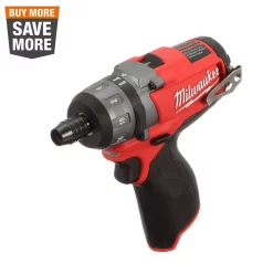 Best Sale 🥰 Milwaukee M12 FUEL 12-Volt Lithium-Ion Brushless Cordless 1/4 In. Hex 2-Speed Screwdriver (Tool-Only) ✨
