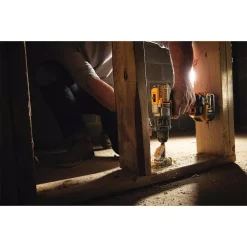 Best Pirce ⭐ DEWALT 20-Volt MAX XR Cordless Brushless 3-Speed 1/2 In. 🔨 Hammer Drill, (2) 20-Volt 5.0Ah Batteries & Mech Tool Set (142-Piece) 🎁 -Outlet drills Store unnamed file 1815