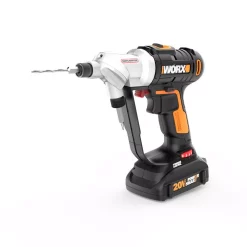 Flash Sale 🎁 Worx POWER SHARE 20-Volt Switchdriver Cordless 1/4 In. Drill And Driver With 67-Piece Accessory Kit 🔔