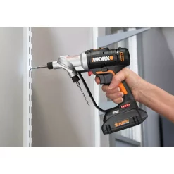Flash Sale 🎁 Worx POWER SHARE 20-Volt Switchdriver Cordless 1/4 In. Drill And Driver With 67-Piece Accessory Kit 🔔 -Outlet drills Store unnamed file 1893