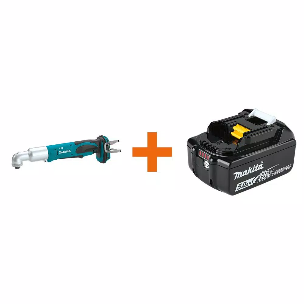 New ๐ Makita 18-Volt LXT Lithium-Ion Cordless Angle Impact Driver (Tool-Only) With Bonus 18-Volt LXT Lithium-Ion Battery Pack 5.0Ah ๐งจ 3 New ๐ Makita 18-Volt LXT Lithium-Ion Cordless Angle Impact Driver (Tool-Only) With Bonus 18-Volt LXT Lithium-Ion Battery Pack 5.0Ah ๐งจ