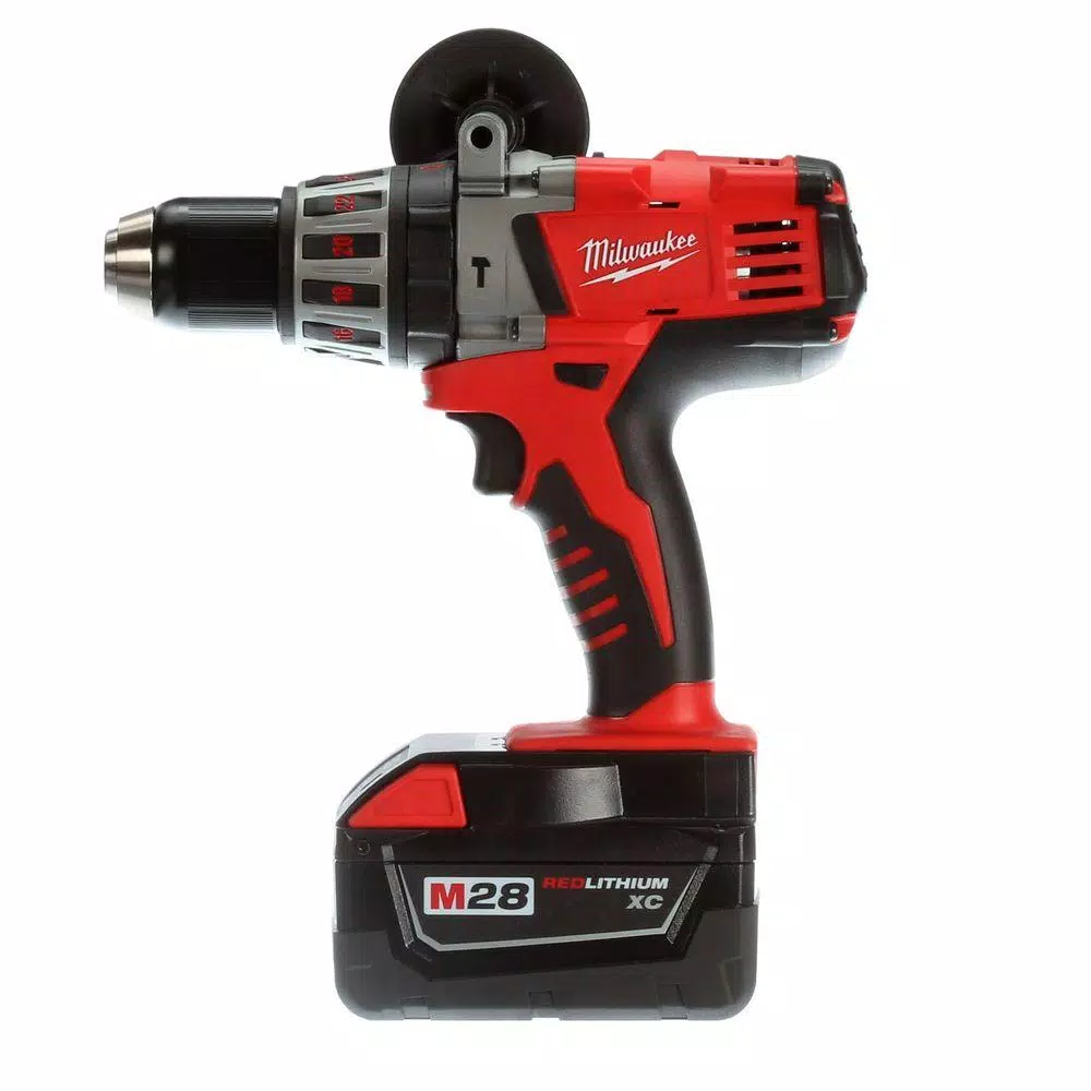 Brand new 👍 Milwaukee M28 28-Volt Lithium-Ion Cordless 1/2 In. 🔨 Hammer Drill Kit With Two 3.0Ah Batteries And Charger 💯 4 Brand new 👍 Milwaukee M28 28-Volt Lithium-Ion Cordless 1/2 In. 🔨 Hammer Drill Kit With Two 3.0Ah Batteries And Charger 💯 - Image 2