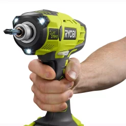 Buy 🤩 RYOBI 18-Volt ONE+ Cordless 1/4 In. Hex QuietSTRIKE Pulse Driver With Belt Clip With 2.0 Ah Battery And Charger Kit 👍 -Outlet drills Store unnamed file 2030