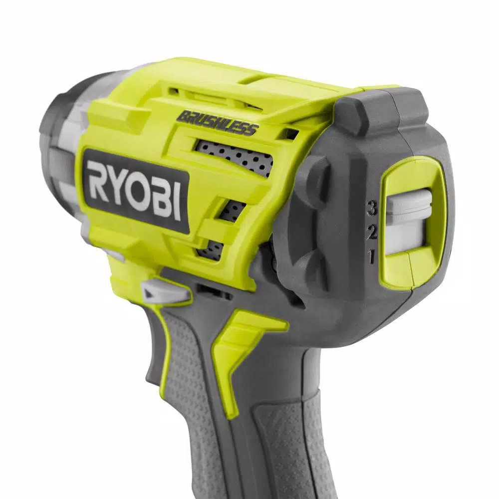 Buy ⌛ RYOBI 18-Volt ONE+ Cordless Brushless 3-Speed 1/4 In. Hex Impact Driver With 4.0 Ah Lithium-Ion Battery 💯 6 Buy ⌛ RYOBI 18-Volt ONE+ Cordless Brushless 3-Speed 1/4 In. Hex Impact Driver With 4.0 Ah Lithium-Ion Battery 💯 - Image 4