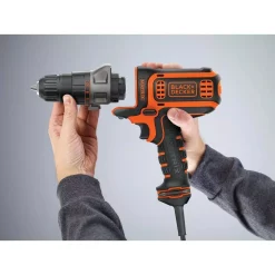 Outlet ⭐ BLACK+DECKER Matrix 4 Amp 3/8 In. Corded Drill And Driver ❤️ -Outlet drills Store unnamed file 2175