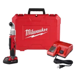 Best reviews of 💯 Milwaukee M18 18-Volt Lithium-Ion Cordless 1/4 In. 2-Speed Right Angle Impact Driver Kit W/(1) 1.5Ah Batteries, Charger, Hard Case 🧨