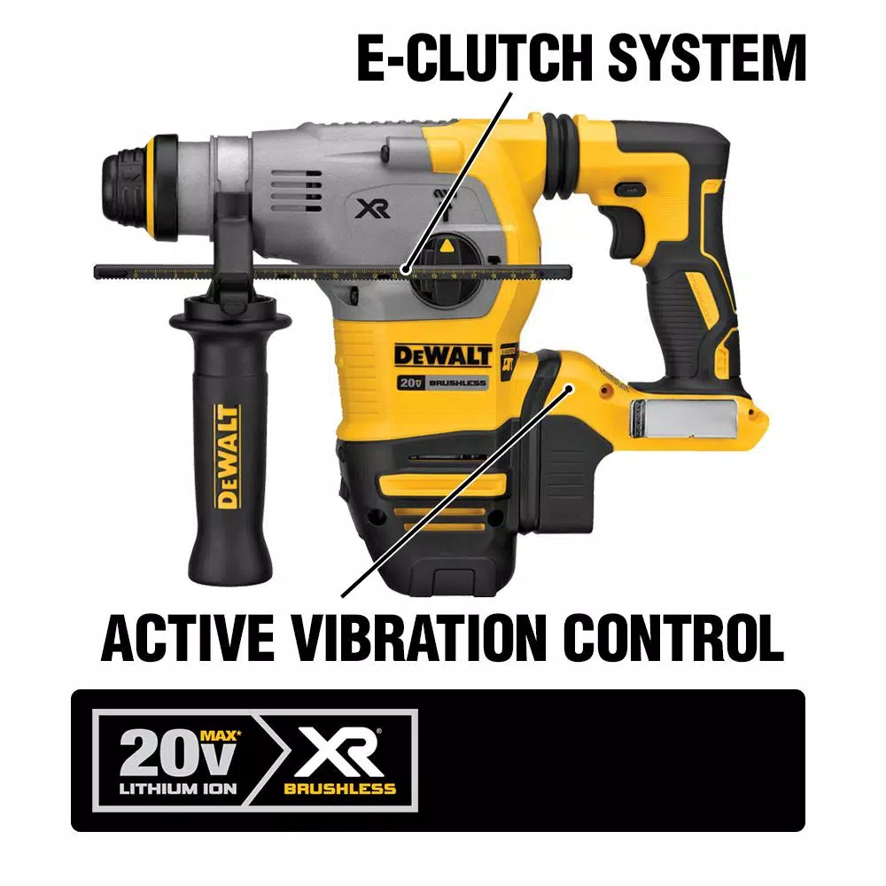 Discount 👍 DEWALT 20-Volt MAX XR Cordless Brushless 1-1/8 In. SDS Plus L-Shape Rotary 🔨 Hammer, (2) FLEXVOLT 9.0Ah Batteries & Charger 🤩 5 Discount 👍 DEWALT 20-Volt MAX XR Cordless Brushless 1-1/8 In. SDS Plus L-Shape Rotary 🔨 Hammer, (2) FLEXVOLT 9.0Ah Batteries & Charger 🤩 - Image 3