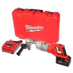 Best Sale 👍 Milwaukee M28 28-Volt Lithium-Ion Cordless 1/2 In. Right Angle Drill W/(1) 3.0Ah Batteries & Charger ❤️