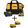 Promo 💯 DEWALT 20-Volt MAX XR Cordless Brushless 3-Speed 1/4 In. Impact Driver With (3) 20-Volt 5.0Ah Batteries & Charger 🥰 -Outlet drills Store unnamed file 2494