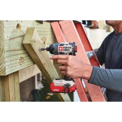 Top 10 🔥 Porter-Cable 20-Volt MAX Lithium-Ion Brushless Cordless 1/4 In. Impact Driver With 2 Batteries 1.5 Ah And Charger 🎉 -Outlet drills Store unnamed file 2608