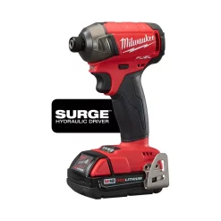New 🎉 Milwaukee M18 FUEL SURGE 18-Volt Lithium-Ion Brushless Cordless 1/4 In. Hex Impact Driver Compact Kit W/(2) 2.0Ah Batteries, Case 😍 -Outlet drills Store unnamed file 268