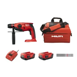 Outlet ๐ฅ Hilti TE 2-A 22-Volt Lithium-Ion SDS-Plus Cordless Rotary ๐จ Hammer Drill Kit ๐