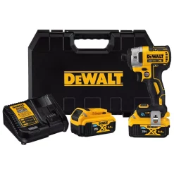 Best reviews of 🥰 DEWALT 20-Volt MAX XR With Tool Connect Cordless Brushless 1/4 In. Impact Driver With (2) 20-Volt 5.0Ah Batteries & Charger 🔥
