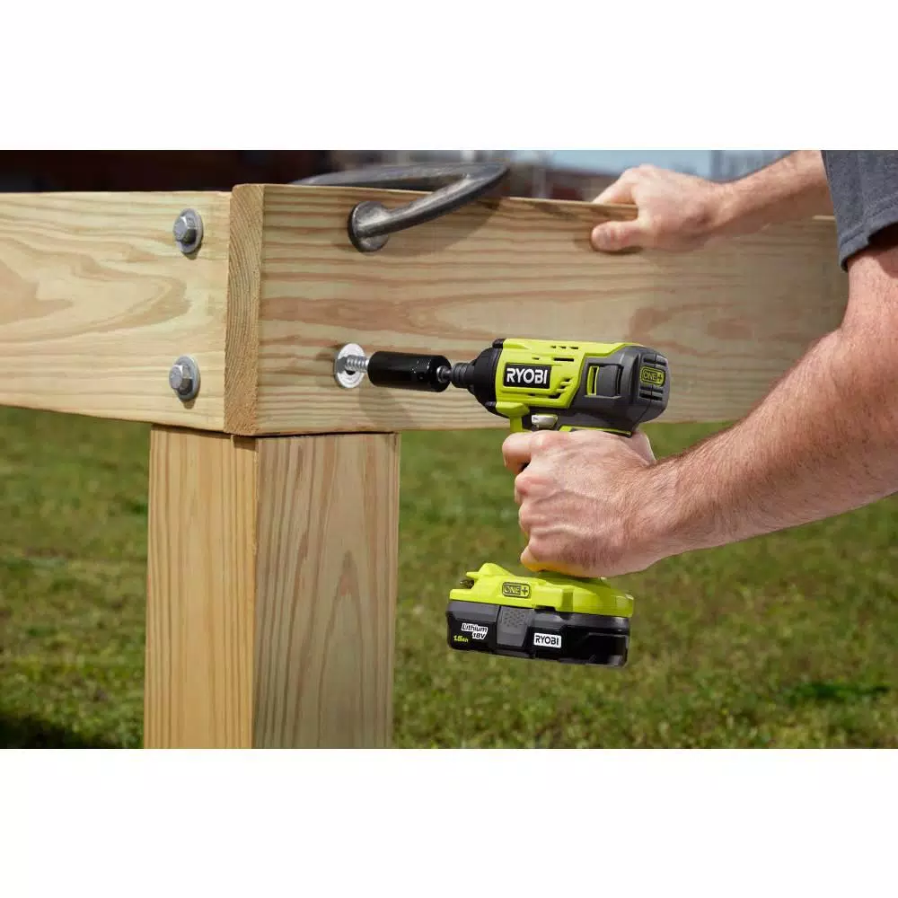 Best deal 🛒 RYOBI ONE+ 18V Cordless 1/4 In. Impact Driver Kit With (2) 1.5 Ah Batteries, Charger, And Bag, With Driving Kit (70-Piece) 😀 13 Best deal 🛒 RYOBI ONE+ 18V Cordless 1/4 In. Impact Driver Kit With (2) 1.5 Ah Batteries, Charger, And Bag, With Driving Kit (70-Piece) 😀 - Image 11