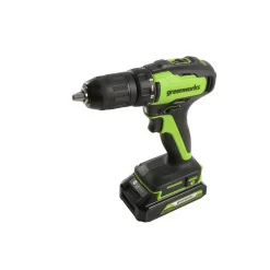 Budget 🎉 Greenworks 24-Volt Battery Cordless Brushless 1/2 In. Drill/Driver 2-Batteries, Charger, Tool Bag, Belt Clip Included, DD24L1520 🎁 -Outlet drills Store unnamed file 2877