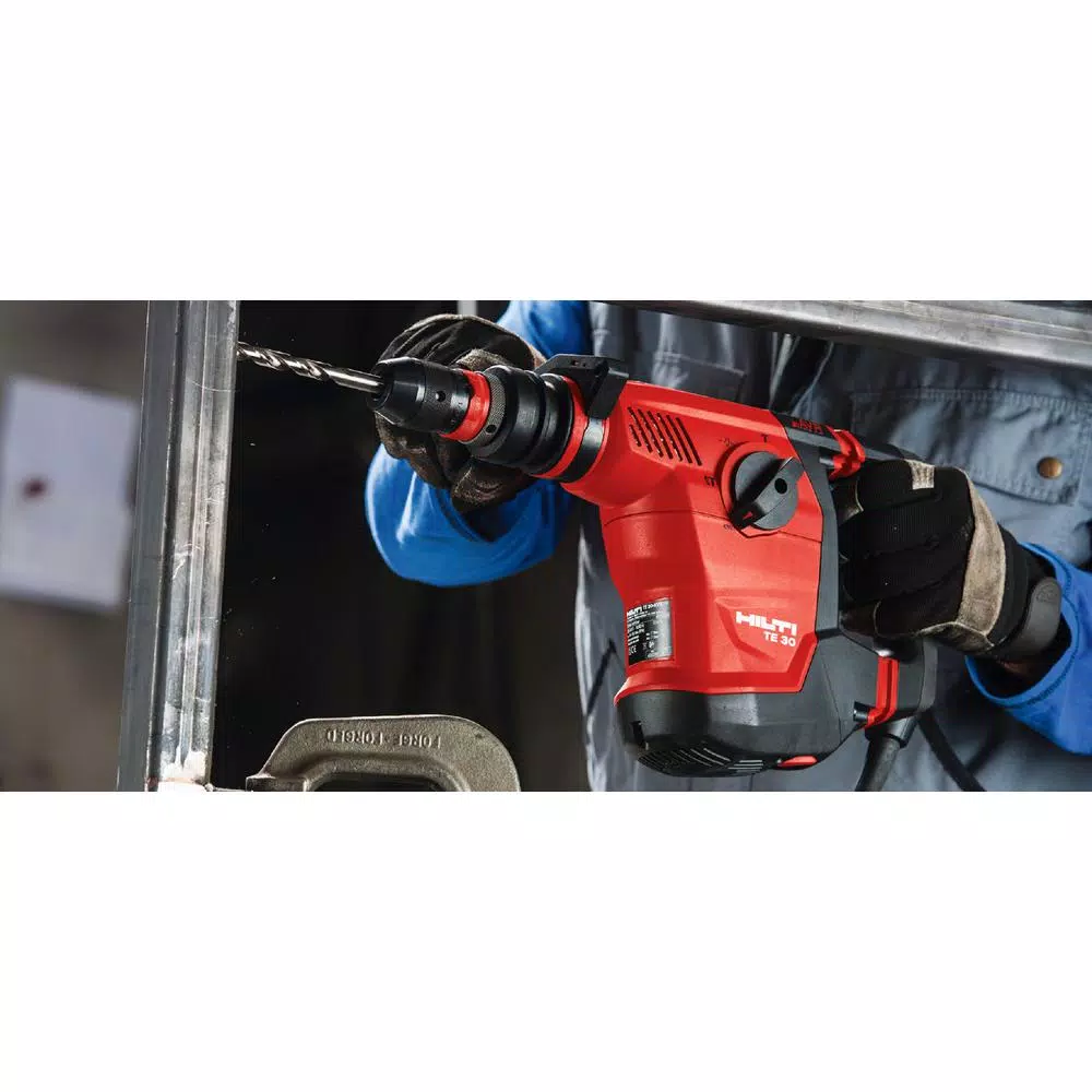 Best Sale ๐ Hilti 120-Volt 8.6 Amp Corded 1-1/8 In. SDS Plus TE 30 AVR Rotary ๐จ Hammer Drill With TE-CX Drill Bit And DRS-D Kit ๐ฏ 10 Best Sale ๐ Hilti 120-Volt 8.6 Amp Corded 1-1/8 In. SDS Plus TE 30 AVR Rotary ๐จ Hammer Drill With TE-CX Drill Bit And DRS-D Kit ๐ฏ - Image 8