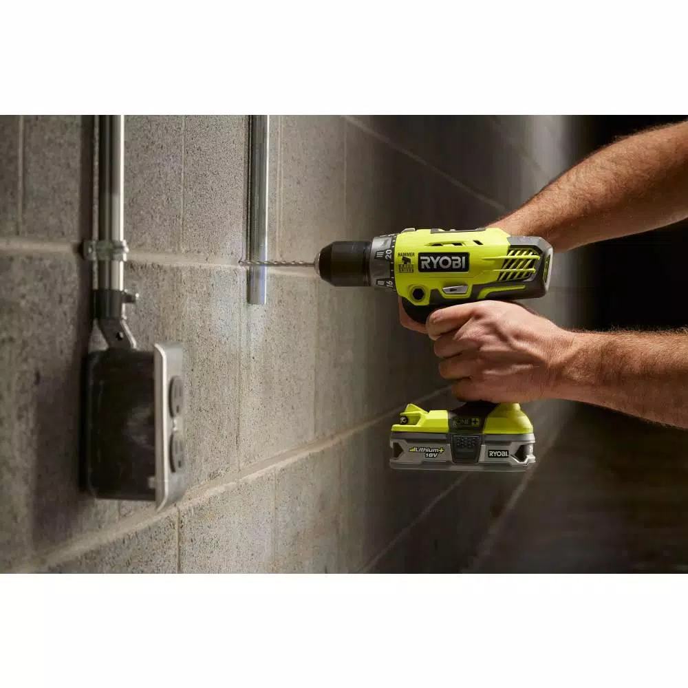 Promo 👏 RYOBI 18-Volt ONE+ Cordless 1/2 In. 🔨 Hammer Drill/Driver With Handle With 2.0 Ah Battery And Charger Kit ❤️ 12 Promo 👏 RYOBI 18-Volt ONE+ Cordless 1/2 In. 🔨 Hammer Drill/Driver With Handle With 2.0 Ah Battery And Charger Kit ❤️ - Image 10