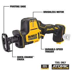 New 😀 DEWALT ATOMIC 20-Volt MAX Cordless Brushless 1/2 In. Drill/Driver Kit, (1) 4.0Ah Battery, Reciprocating Saw & Tough System 🔥 -Outlet drills Store unnamed file 3058