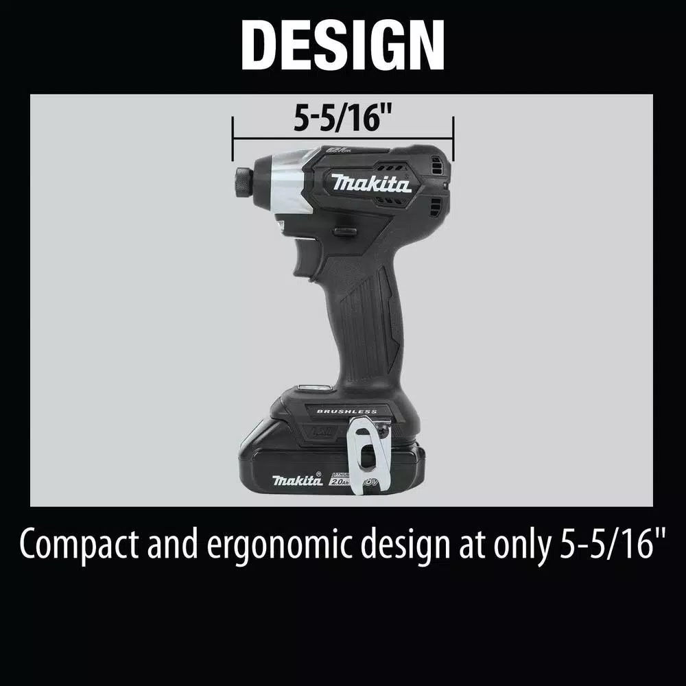 Best Pirce ๐ Makita 18-Volt LXT Sub-Compact Brushless Impact Driver Kit With ImpactXPS Impact Socket Set And ImpactXPS 60 Pc. Impact Bit Set ๐ 9 Best Pirce ๐ Makita 18-Volt LXT Sub-Compact Brushless Impact Driver Kit With ImpactXPS Impact Socket Set And ImpactXPS 60 Pc. Impact Bit Set ๐ - Image 7