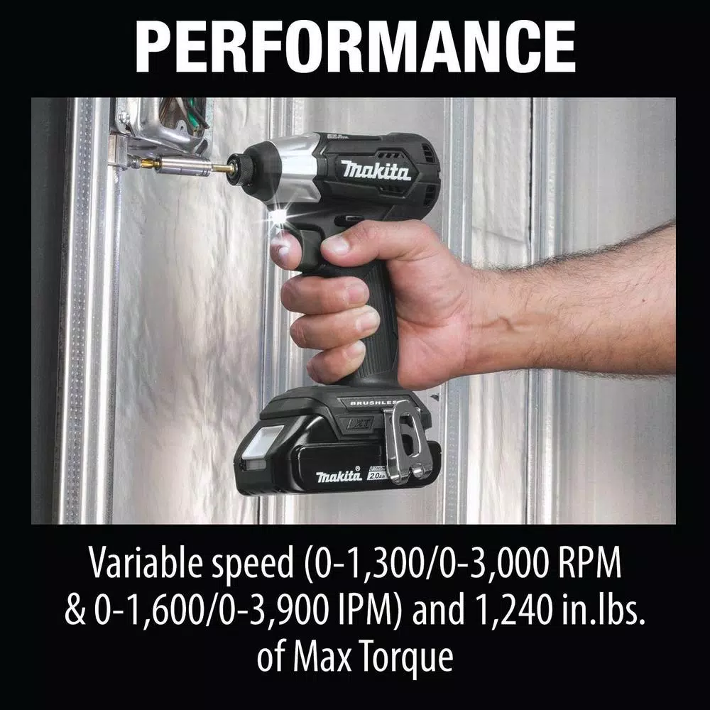 Best Pirce ๐ Makita 18-Volt LXT Sub-Compact Brushless Impact Driver Kit With ImpactXPS Impact Socket Set And ImpactXPS 60 Pc. Impact Bit Set ๐ 11 Best Pirce ๐ Makita 18-Volt LXT Sub-Compact Brushless Impact Driver Kit With ImpactXPS Impact Socket Set And ImpactXPS 60 Pc. Impact Bit Set ๐ - Image 9