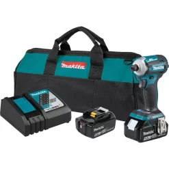 New ๐งจ Makita 18-Volt LXT Brushless 4-Speed Impact Driver Kit With Impact XPS Insert Bit Holder And ImpactXPS 1 In. Insert Bit, 5-Pack โญ