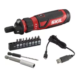 Outlet 😍 Skil Rechargeable 4-Volt Cordless 1/4 In. Chuck Screwdriver With Circuit Sensor Technology 👍 -Outlet drills Store unnamed file 3177