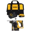 New 🔥 DEWALT 20-Volt MAX XR Cordless Brushless 1 In. SDS Plus L-Shape Rotary 🔨 Hammer With (2) 20-Volt 5.0Ah Batteries & Charger 🎉 -Outlet drills Store unnamed file 3247