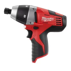 Discount ✔️ Milwaukee M12 12-Volt Lithium-Ion Cordless 1/4 In. No-Hub Coupling Driver (Tool-Only) 🌟