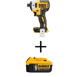 Cheapest โญ DEWALT 20-Volt MAX XR Cordless Brushless 3-Speed 1/4 In. Impact Driver With (1) 20-Volt 5.0Ah Battery ๐ฏ