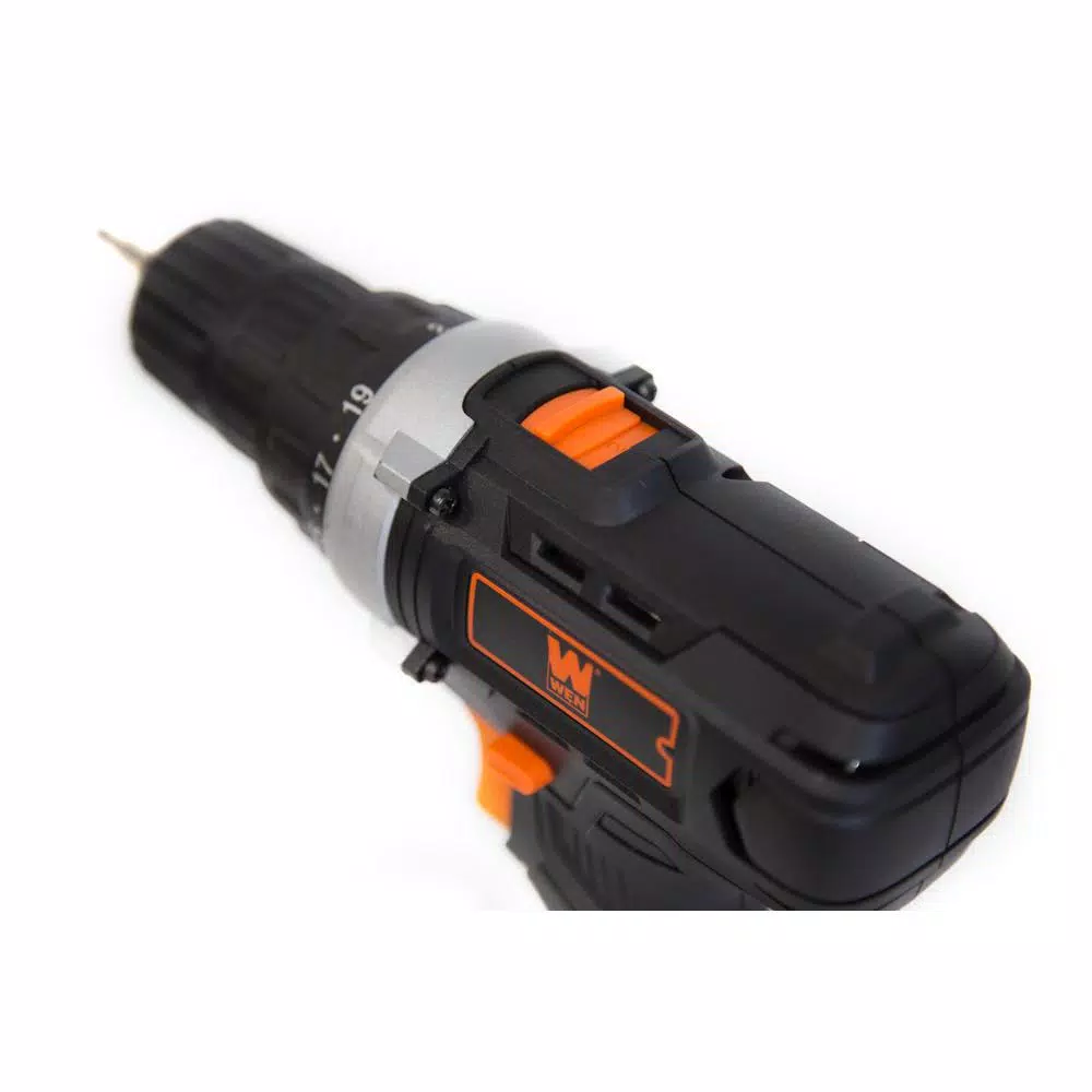 Discount 𧨠WEN 20-Volt MAX Lithium-Ion 3/8 In. Cordless Drill/Driver With Bits And Carrying Bag π 4 Discount 𧨠WEN 20-Volt MAX Lithium-Ion 3/8 In. Cordless Drill/Driver With Bits And Carrying Bag π - Image 3
