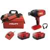 Hot Sale 🤩 Hilti 22-Volt SID 8 Lithium-Ion Cordless 7/16 In. Hex Impact Driver Kit With Two 4.0 Ah Batteries, Charger And Strap ❤️ -Outlet drills Store unnamed file 3562