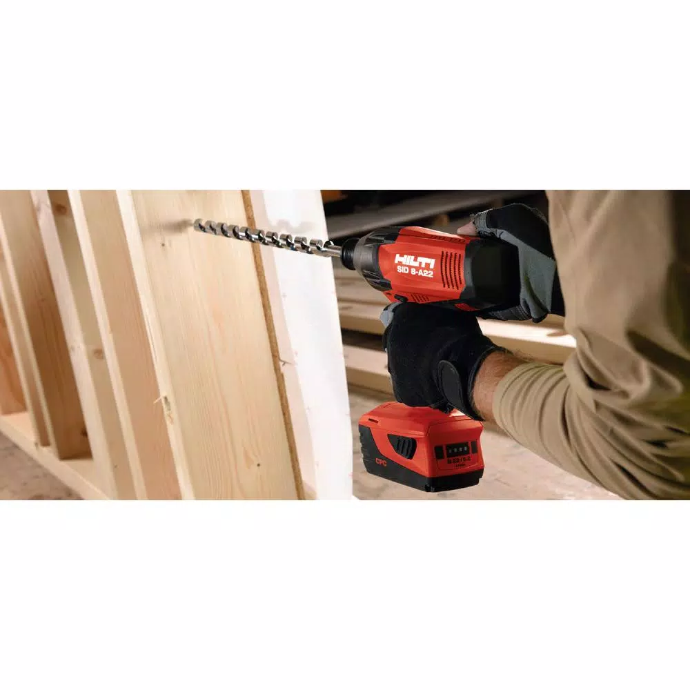 Hot Sale ๐คฉ Hilti 22-Volt SID 8 Lithium-Ion Cordless 7/16 In. Hex Impact Driver Kit With Two 4.0 Ah Batteries, Charger And Strap โค๏ธ 10 Hot Sale ๐คฉ Hilti 22-Volt SID 8 Lithium-Ion Cordless 7/16 In. Hex Impact Driver Kit With Two 4.0 Ah Batteries, Charger And Strap โค๏ธ - Image 8