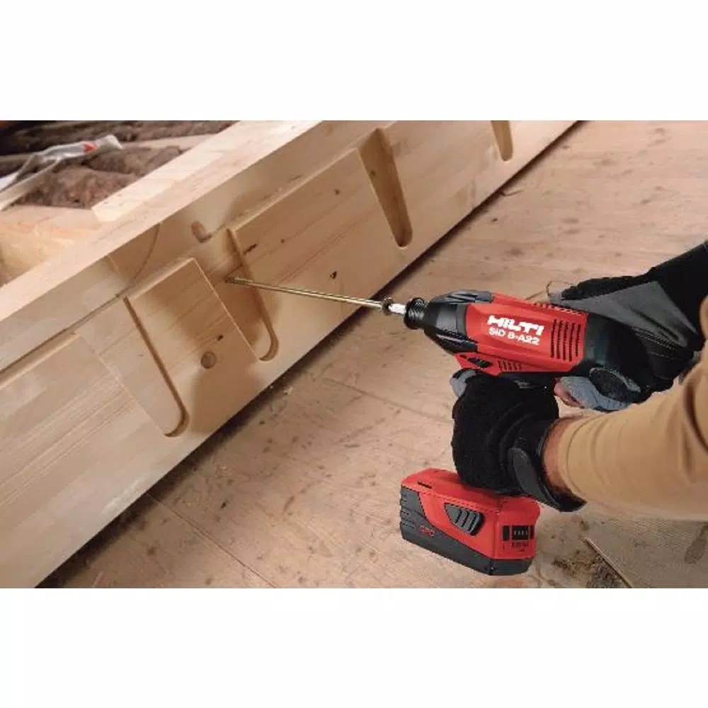 Hot Sale ๐คฉ Hilti 22-Volt SID 8 Lithium-Ion Cordless 7/16 In. Hex Impact Driver Kit With Two 4.0 Ah Batteries, Charger And Strap โค๏ธ 11 Hot Sale ๐คฉ Hilti 22-Volt SID 8 Lithium-Ion Cordless 7/16 In. Hex Impact Driver Kit With Two 4.0 Ah Batteries, Charger And Strap โค๏ธ - Image 9