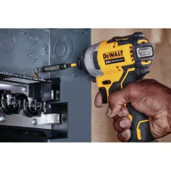 Flash Sale 👏 DEWALT ATOMIC 20-Volt MAX Cordless Brushless Compact 1/4 In. Impact Driver, (1) 20-Volt 1.3Ah Battery, Charger & Bag 🌟 -Outlet drills Store unnamed file 3588