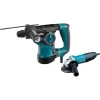 Best deal 😀 Makita 7 Amp 1-1/8 In. Corded SDS-Plus Concrete/Masonry Rotary 🔨 Hammer Drill With 7.5 Amp 4-1/2 In. Angle Grinder And Hard Case 🎁