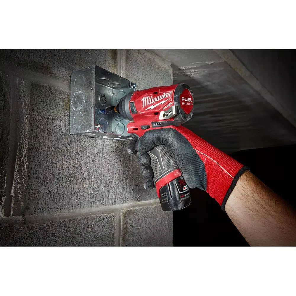 Flash Sale ๐ Milwaukee M12 FUEL 12-Volt Lithium-Ion Brushless Cordless 1/4 In. Hex Impact Driver Kit With Free M12 HACKZALL ๐ 9 Flash Sale ๐ Milwaukee M12 FUEL 12-Volt Lithium-Ion Brushless Cordless 1/4 In. Hex Impact Driver Kit With Free M12 HACKZALL ๐ - Image 7