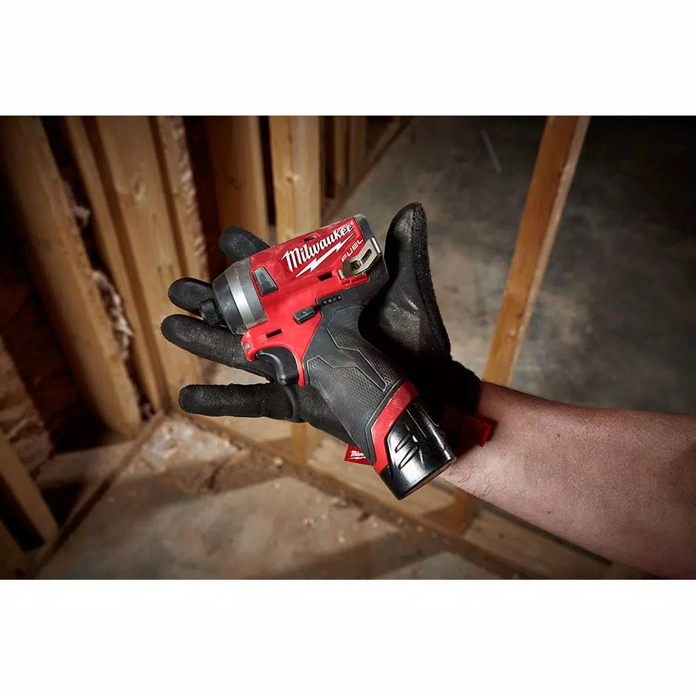 Flash Sale ๐ Milwaukee M12 FUEL 12-Volt Lithium-Ion Brushless Cordless 1/4 In. Hex Impact Driver Kit With Free M12 HACKZALL ๐ 11 Flash Sale ๐ Milwaukee M12 FUEL 12-Volt Lithium-Ion Brushless Cordless 1/4 In. Hex Impact Driver Kit With Free M12 HACKZALL ๐ - Image 9